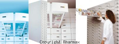 image colonne tiroir pharmacie