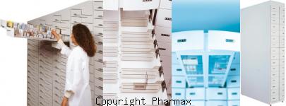 image colonne tiroir pharmacie tarif