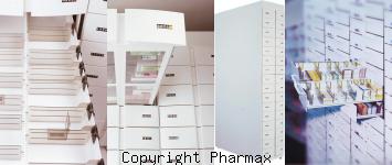 image colonnes tiroir pharmacie