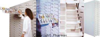 image achat colonnes Optimum pour pharmacie