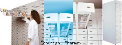 image colonne rangement pharmacie