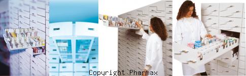 image achat colonnes Pharmax 2 pour pharmacie