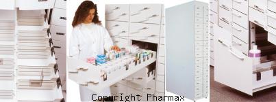 mobilier pour pharmacie