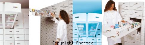 achat colonnes indépendantes pour pharmacie