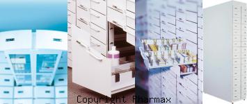 vente colonnes Pharmax 2 pour pharmacie