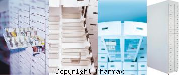 vente colonnes Pharmax 2 pour officine