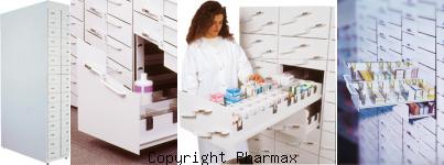 colonnes Optimum pour pharmacie