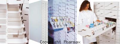 image colonnes pour gain de productivité en pharmacie