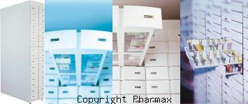 colonnes Pharmax 2 pour gain de productivité