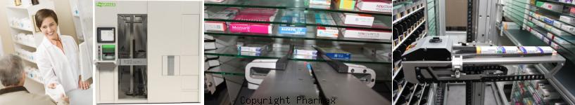 image système combiné automate robot pharmacie