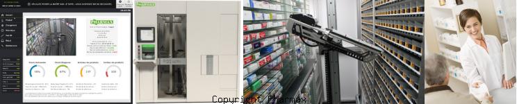 achat système combiné automate robot pharmacie